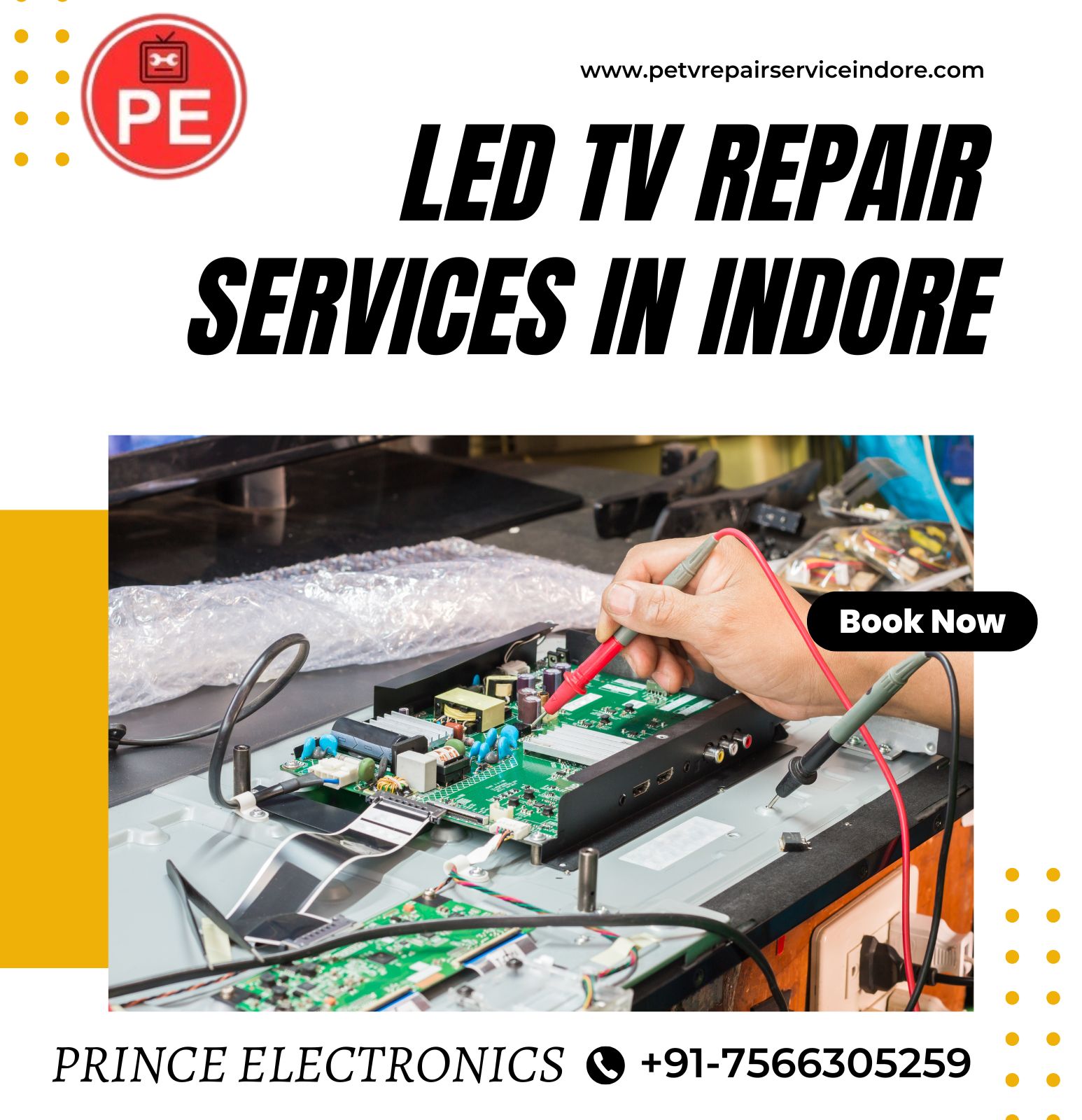 LED Motherboard Repair Services in Indore