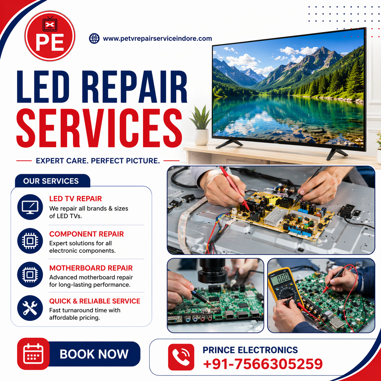 LED TV Repair Services Near Me in Indore